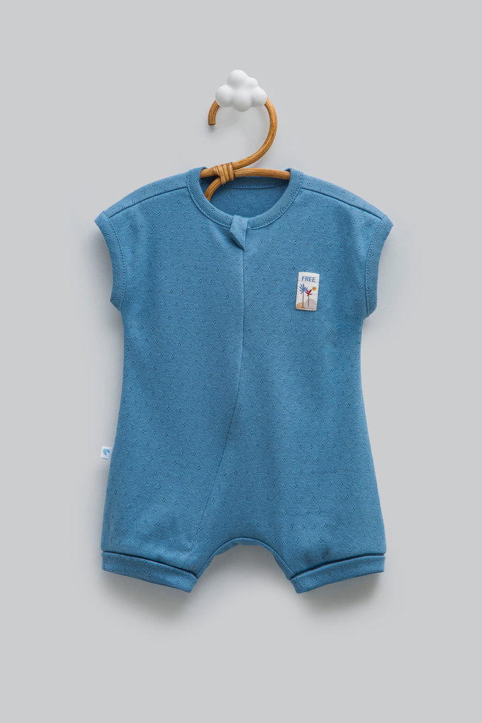 [TE2379.INDIGO.50-56] أفرهول Hello baby-INDIGO (0-1 Months)