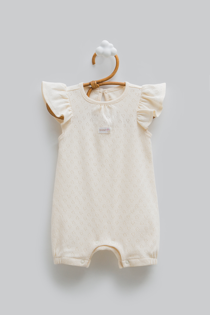 [TK2383.BEJ.50-56] أفرهول - Hello Girl - Bej (0-1 Months)