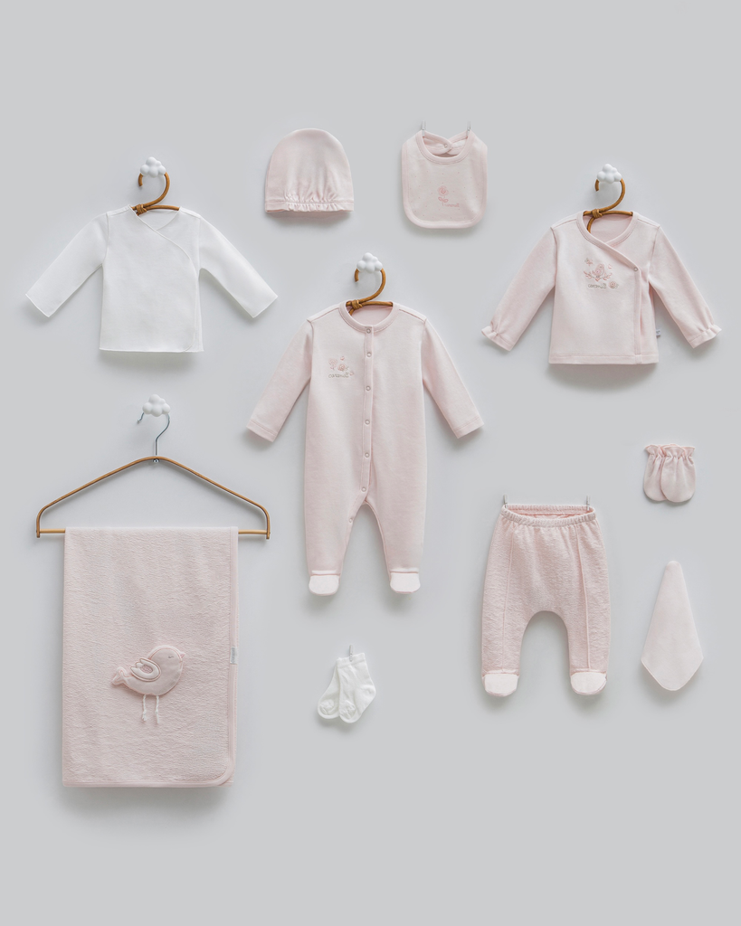 [ZK2277.PEMBE.56-62.] طقم استقبال10 قطع 0 - PEMBE