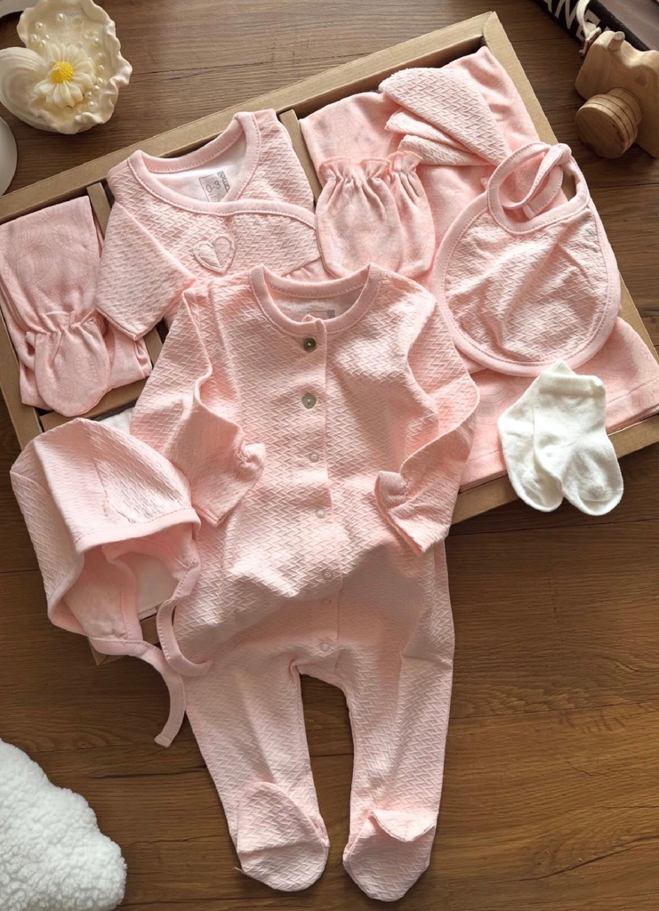 طقم استقبال 10 قطع - 0-3 أشهر PEMBE