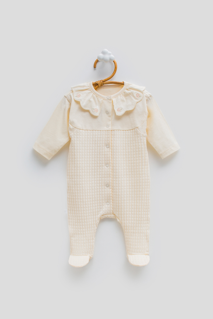 [TK2391 BEJ] أفرهول - Only Flower - BEJ (0-1 Months)