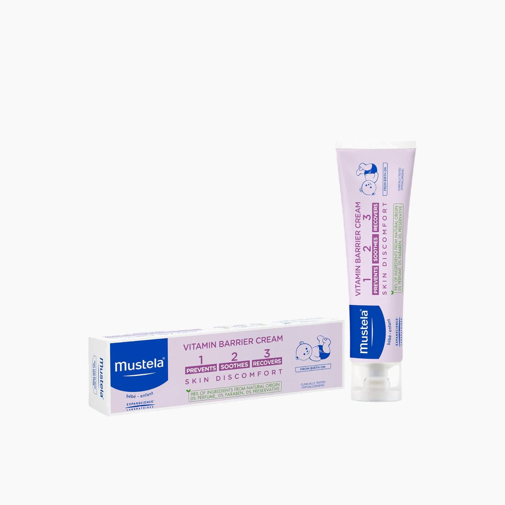 [VitaminBarrier50] Mustela Vitamin Barrier 50 Ml - كريم تغيير الحفاضات