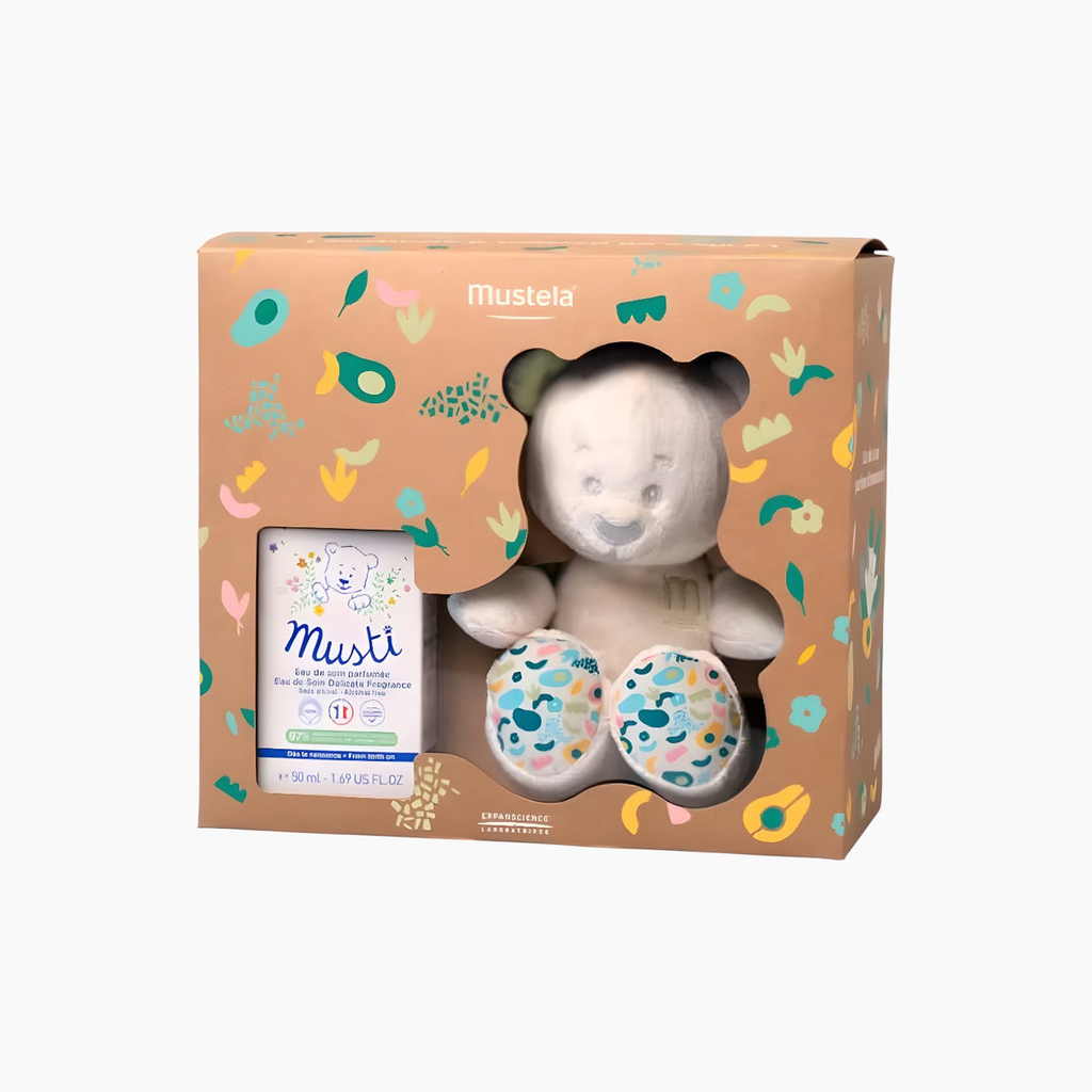 [Fragrance50Ml] Mustela Musti Body Fragrance 50 Ml عطر بيبي مع دبدوب