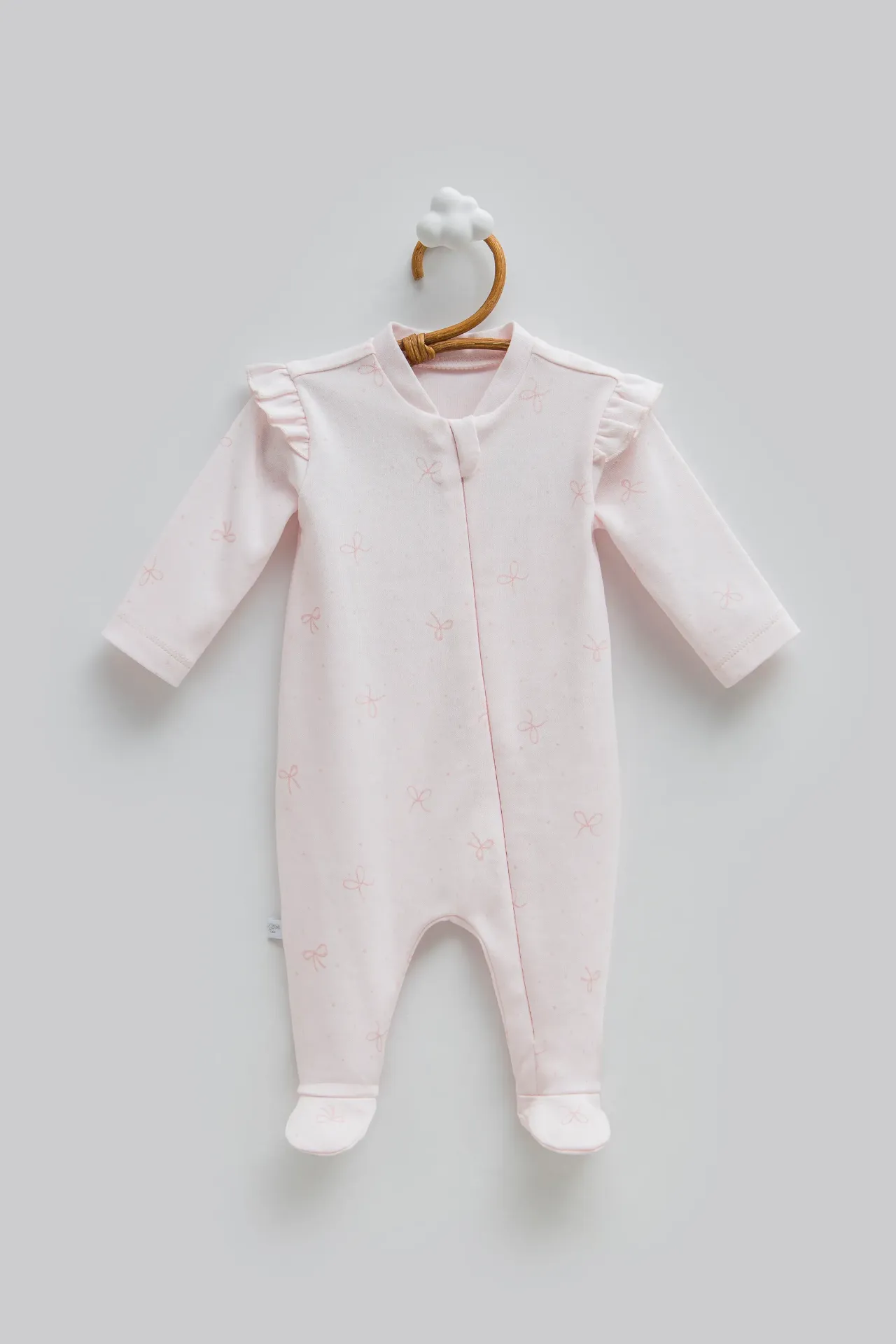 [TK2252.PEMBE.50-56] أفرهول-Love Time - PEMBE (0-1 Months)