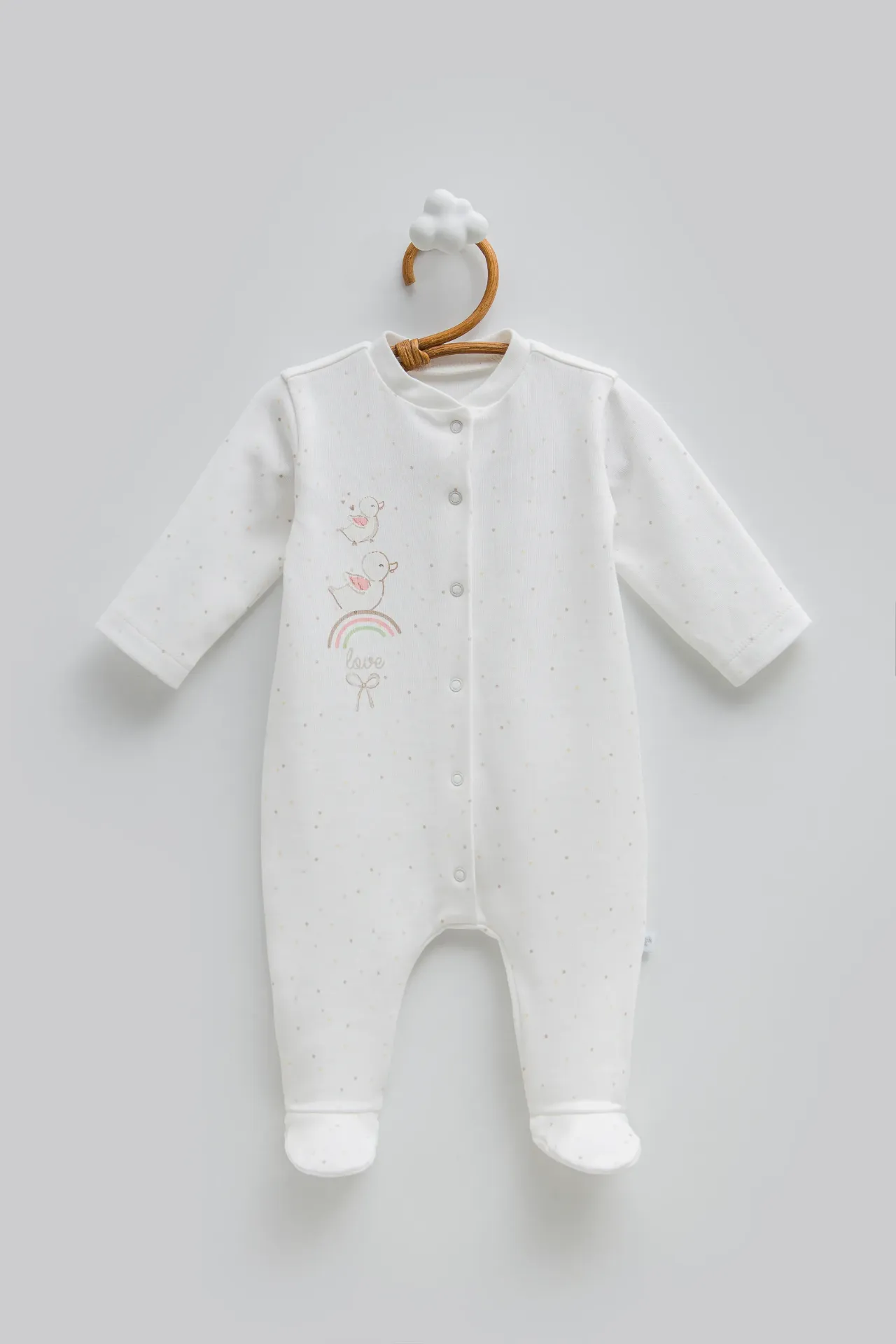 [TK2254.EKRU.50-56] أفرهول-Love Time1 - EKRU (0-1 Months)