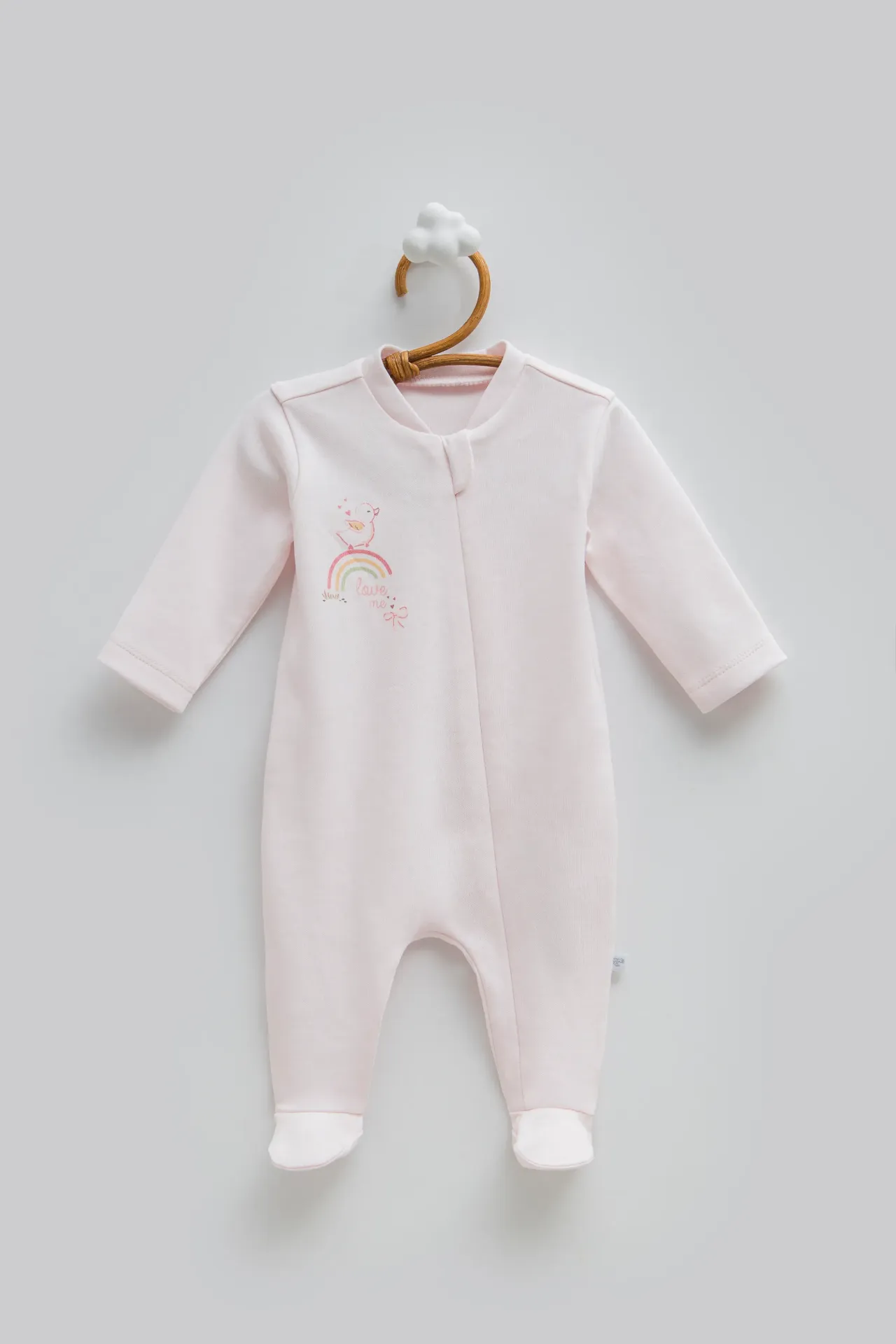[TK2253.PEMBE.50-56] أفرهول-Love Time 2- PEMBE (0-1 Months)