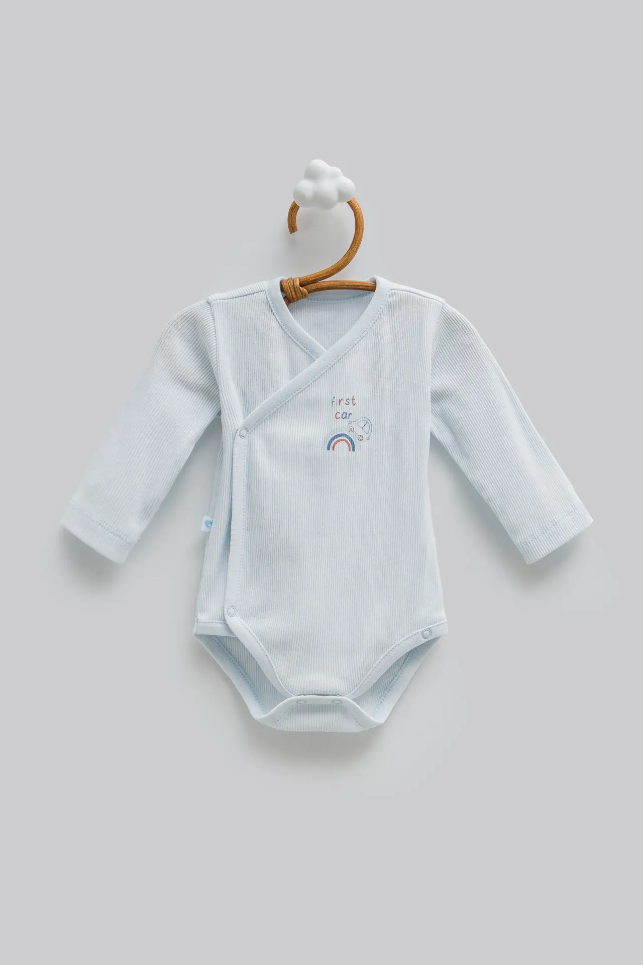 [BE2224.MAVI.50-56] تبان بيبي كم - First Car- Mavi (0-1 Months)
