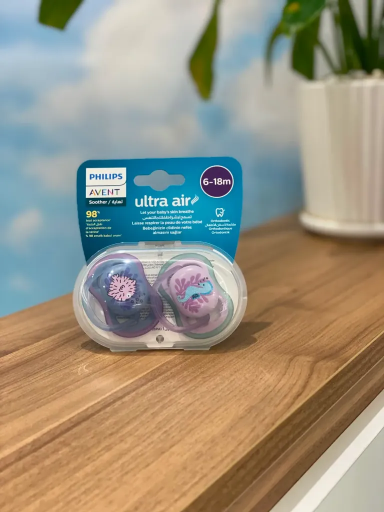 Philips Avent SOOTHER AIR 6-18M GIRL X2