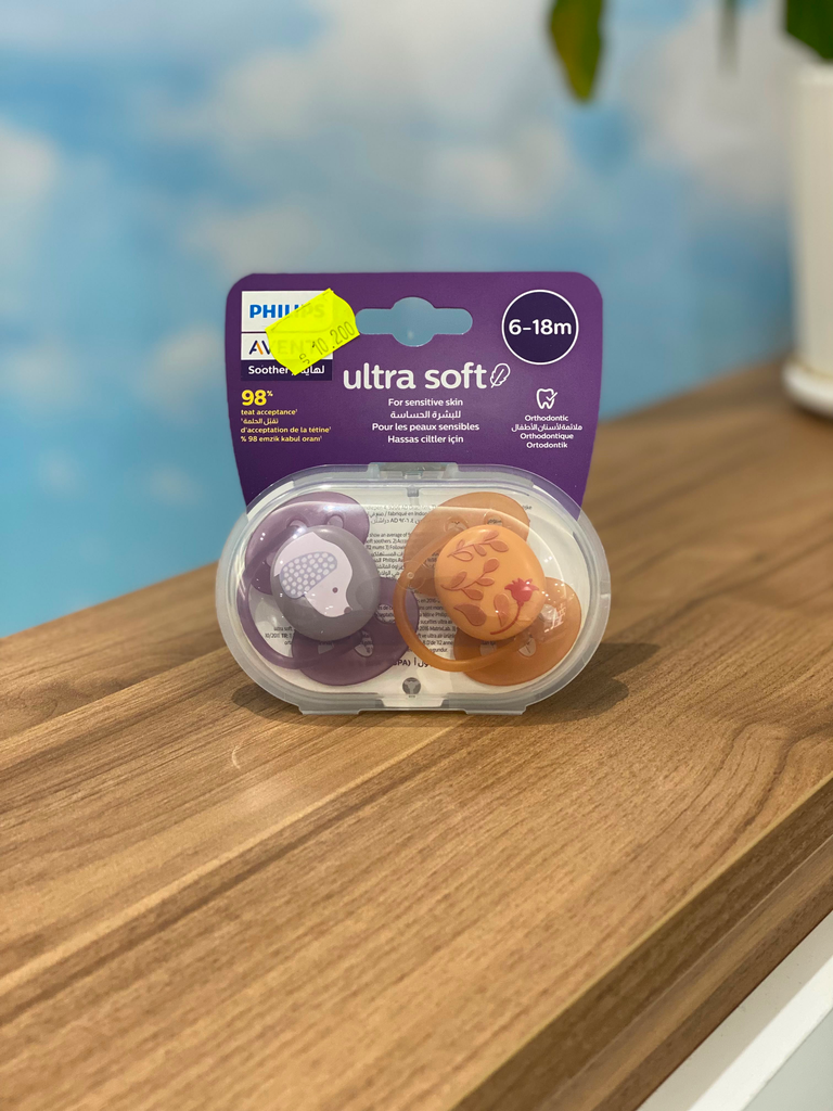 Philips Avent SOOTHER SOFT 6-18M G DC18 X2