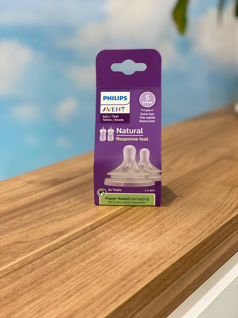 Philips Avent TEAT NAT +6 5 HOLE
