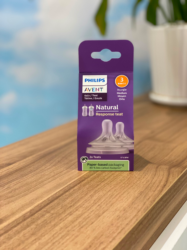 Philips Avent TEAT NAT +1 3 HOLE