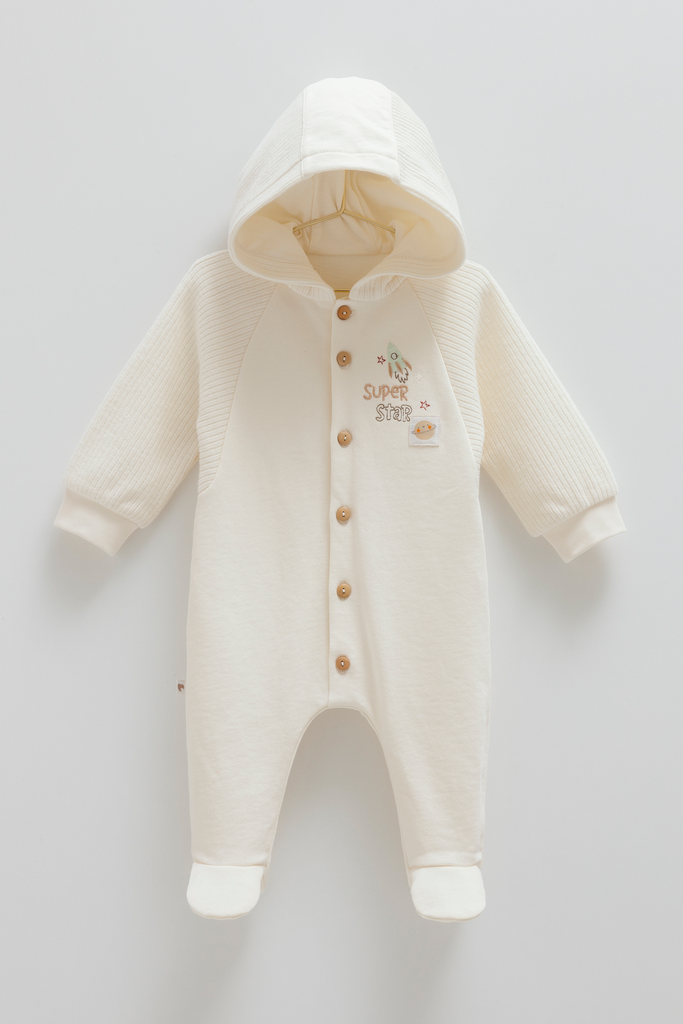 [TE1983-Ivory] أفرهول بيبي-ايفوري (3-6 Months)